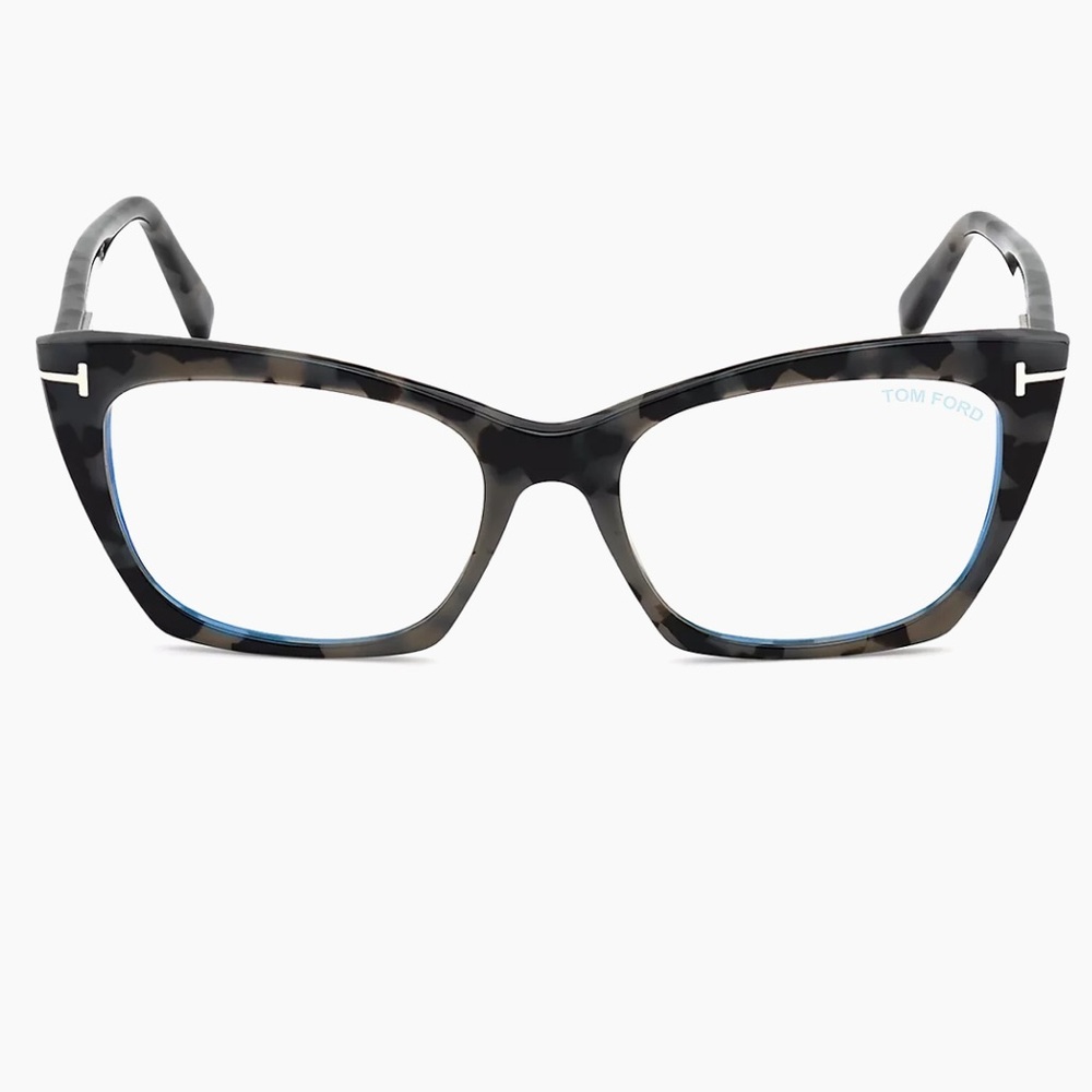 TOM FORD 54MM Cat Eye Blue Filter Eyeglasses. Perfect condition! Worn once.